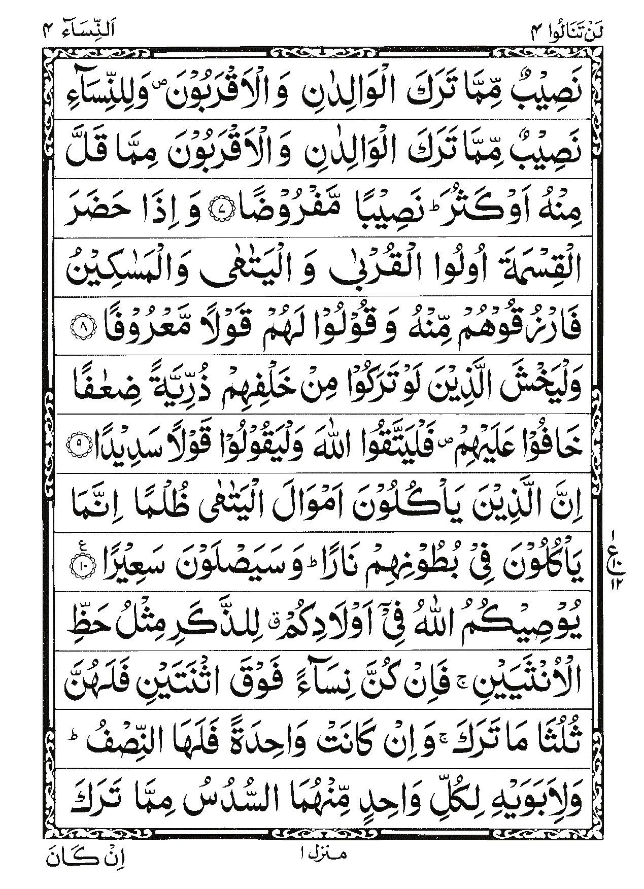 Surah An-Nisa Page 3
